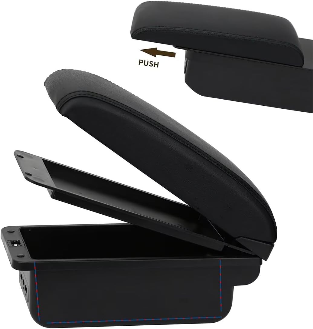 Accoudoir - Boîte multifonction avec port USB