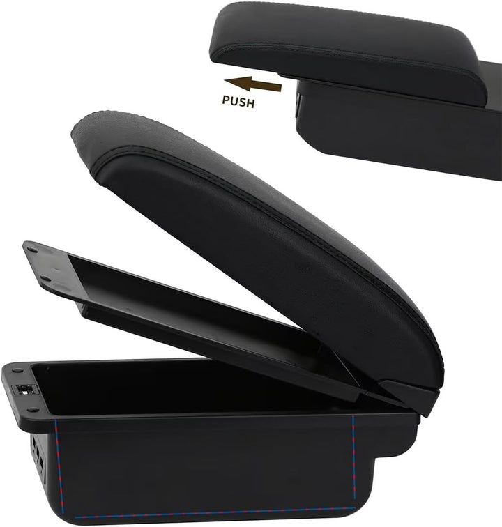 Accoudoir - Boîte multifonction avec port USB