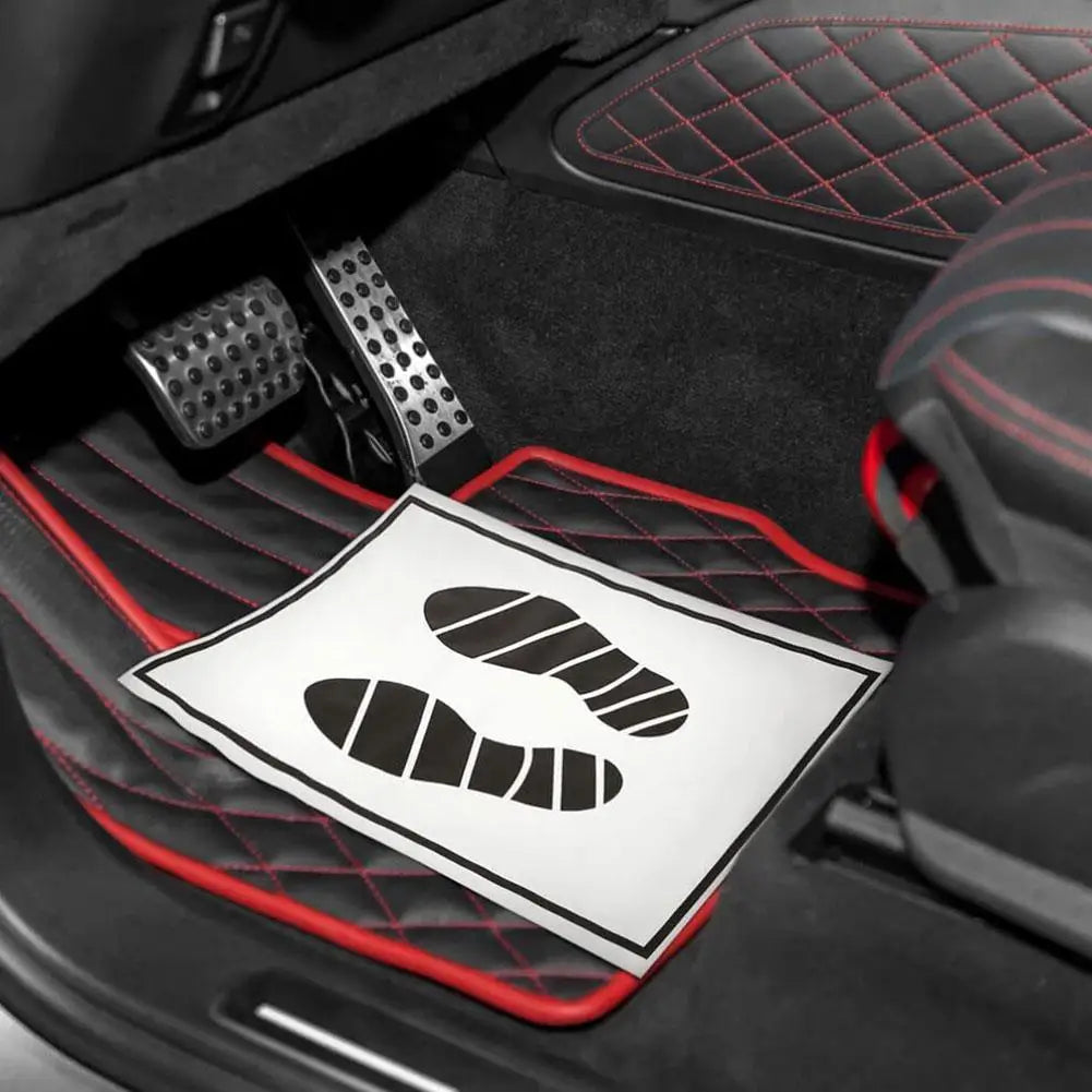 Tapis de Sol Jetables pour Voiture – Lot de 25, 50 ou 100 – Anti-salissures, Pliables et Portables